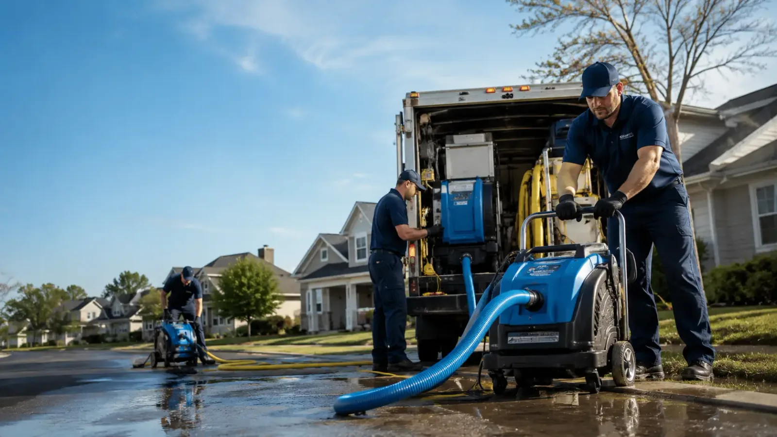 Flood Damage Cleanup in Lindside, WV